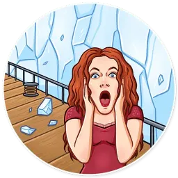 Титаник sticker 4