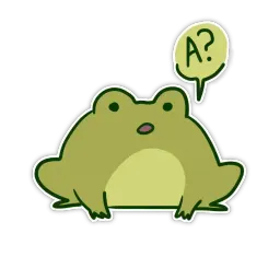 Жабы Telegram sticker pack