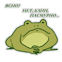 Жабы sticker 9