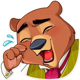 Медведь Тод Telegram sticker pack