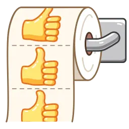 Туалетно-бумажный парень Telegram sticker pack