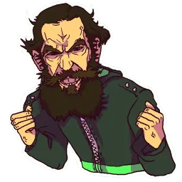 Толстой-хипстер sticker 3