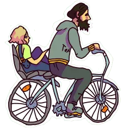 Толстой-хипстер sticker 10