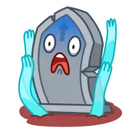 Могилка sticker 4