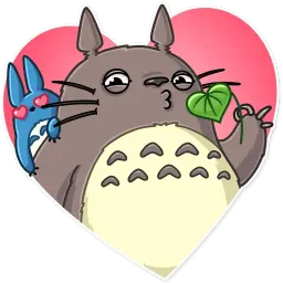 Тоторо sticker 3