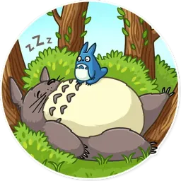 Тоторо sticker 7