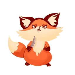 Лиса sticker 8