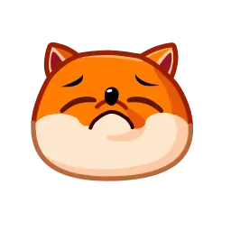 Энергичный лис sticker 11