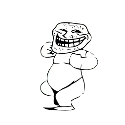 Троллфейс sticker 10