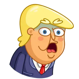 Дональд Трамп sticker 3