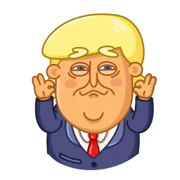Дональд Трамп sticker 4