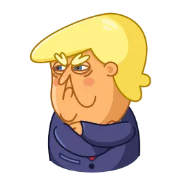 Дональд Трамп sticker 6