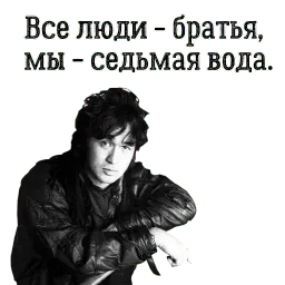 Цой жив! sticker 12