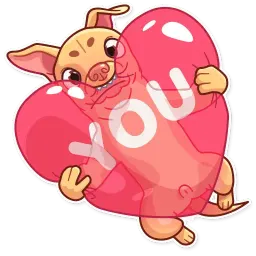 Собака Туна sticker 2