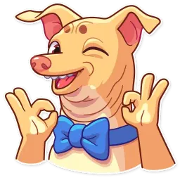 Собака Туна sticker 11