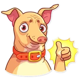 Собака Туна sticker 3