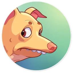 Собака Туна sticker 6