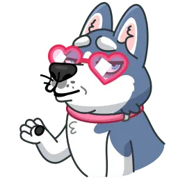 Хаски Таски sticker 2