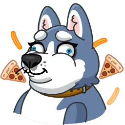 Хаски Таски sticker 11