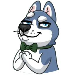 Хаски Таски sticker 12