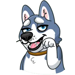 Хаски Таски sticker 5