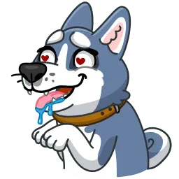 Хаски Таски sticker 6