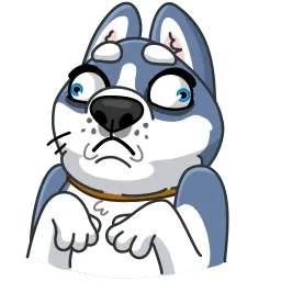 Хаски Таски sticker 10