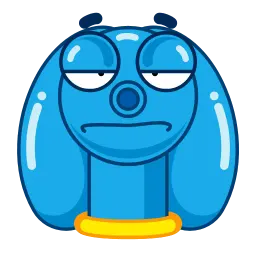 Надувная собачка sticker 7