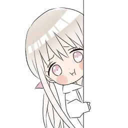 Тян в толстовке sticker 7