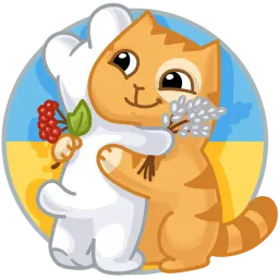 Ukraine VK sticker 2