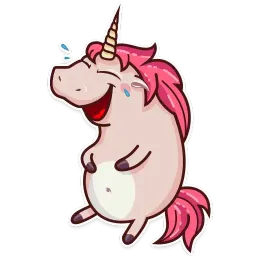 Stella the Unicorn Telegram sticker pack