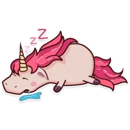 Stella the Unicorn sticker 3