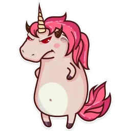 Stella the Unicorn sticker 4