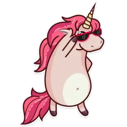 Stella the Unicorn sticker 7