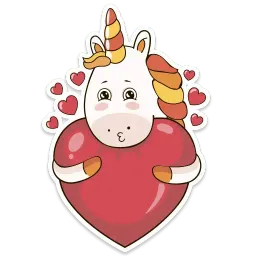 Единорог Веня Telegram sticker pack