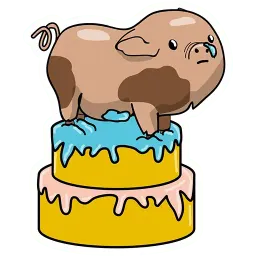 Неудачливый, но очень Добрый Хрюня sticker 3