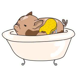Неудачливый, но очень Добрый Хрюня sticker 10