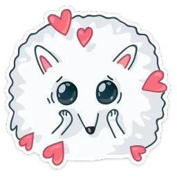Пушок sticker 2