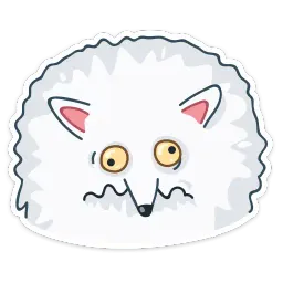 Пушок sticker 11