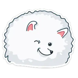 Пушок sticker 3