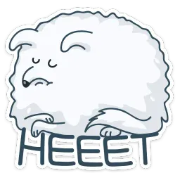 Пушок sticker 5