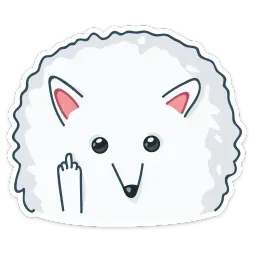 Пушок sticker 7