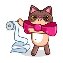 Кот Валентин sticker 12