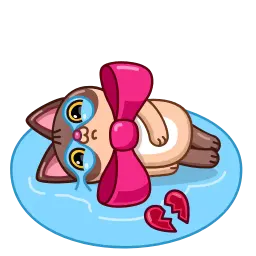Кот Валентин sticker 9