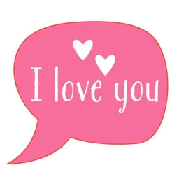 Валентиновские фразы Telegram sticker pack