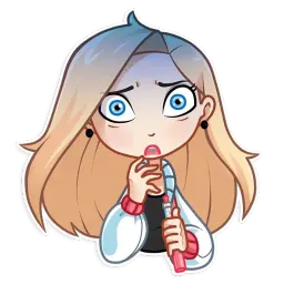 Vaper Girl sticker 3