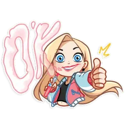 Vaper Girl sticker 4