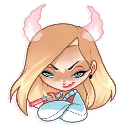 Vaper Girl sticker 10