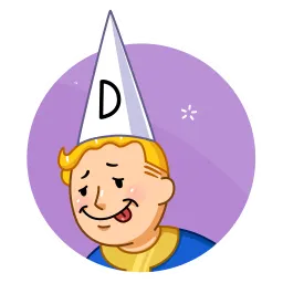 Волт-бой sticker 10