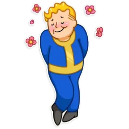 Волт-бой sticker 10